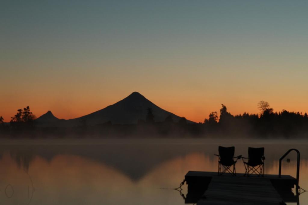 Cabanas Gracias A La Vida Lodge Puerto Varas Bagian luar foto